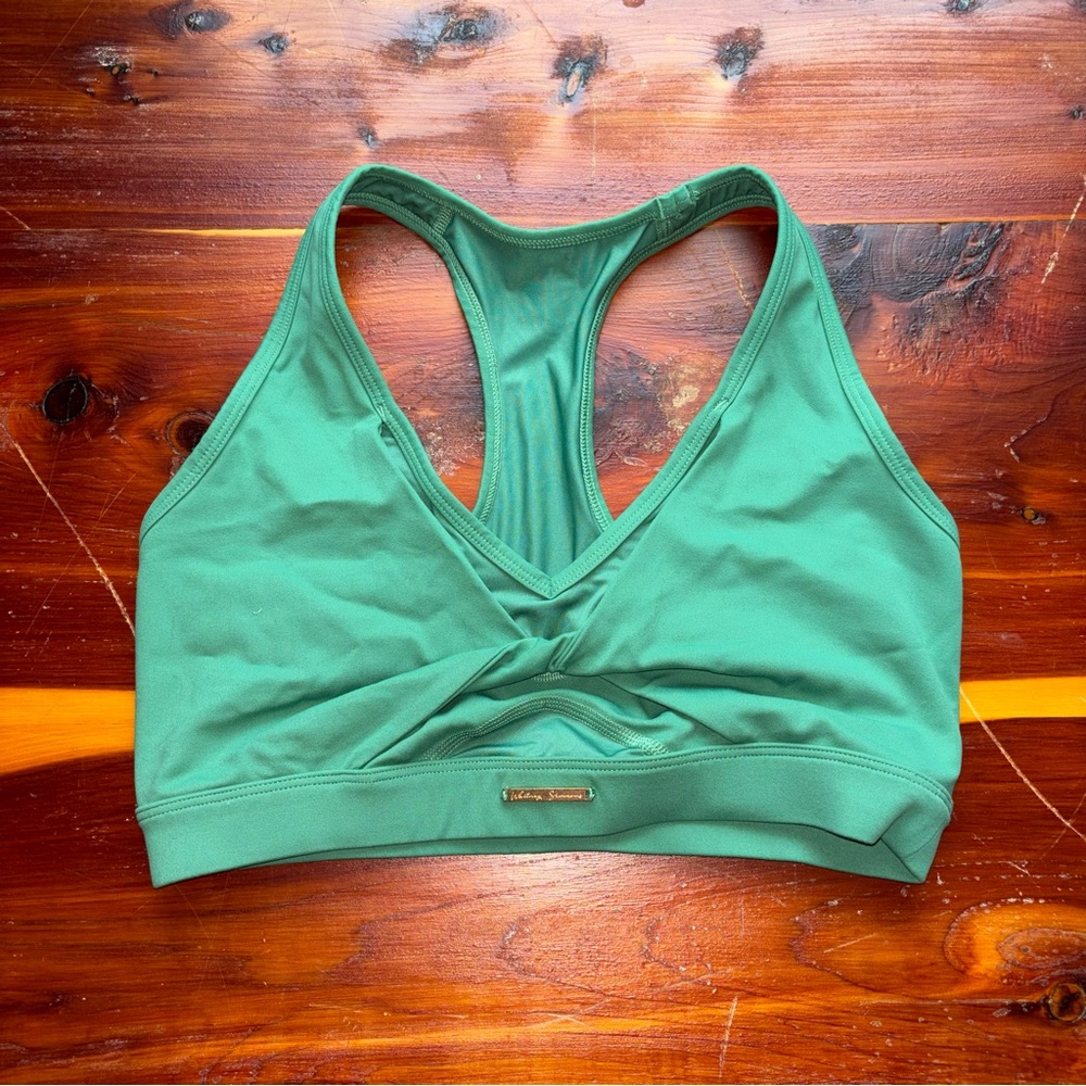 Gymshark x Whitney Simmons small Twist Front Mesh Sports Bra *no pads*